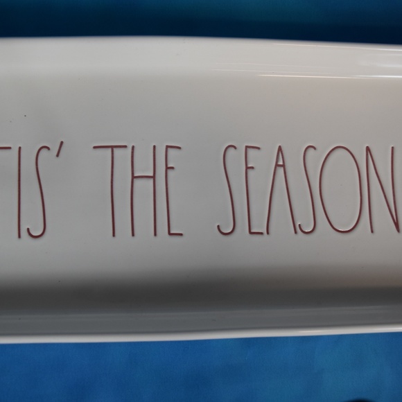 Rae Dunn "TIS' THE SEASON" Tray - Picture 2 of 6